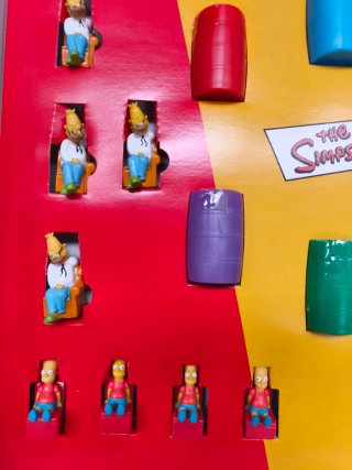 El Parchís de Los Simpson para 6 jugadores