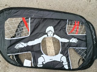 Set 2 porte da calcio pop-up con borsa di trasporto