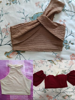 Lote 3 Tops Mujer, S/M