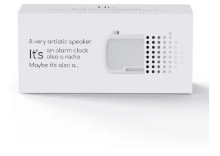 Radio Reloj Despertador Digital Gris