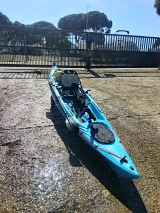 Kayak Alborán FX2 Azul