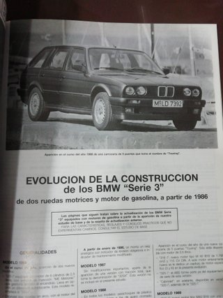 BMW E30 E 30 SERIE 3 MANUAL DE TALLER 316 318 325