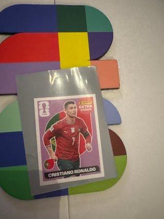 Cromos Panini Mundial Cristiano Ronaldo