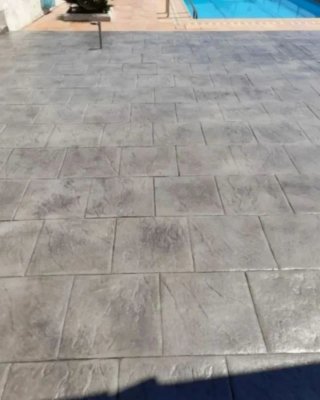 Hormigón impreso para exteriores