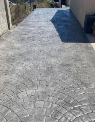 Hormigón impreso para exteriores