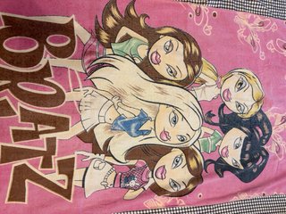 Conjunto Toallas Playa Barbie , Warner Bros, Bratz