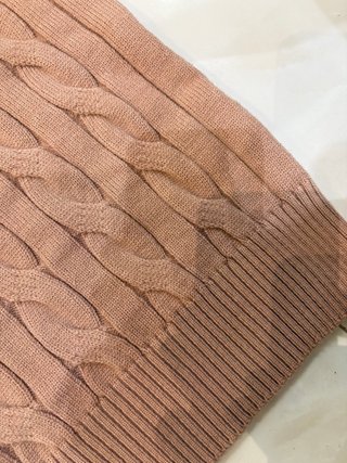 Jersey Stone Island Rosa Cable Knit