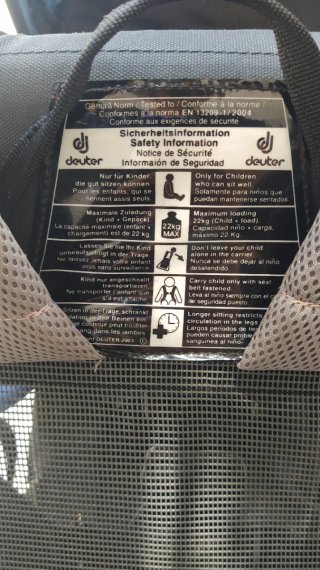 Mochila Portabebés Deuter Senderismo