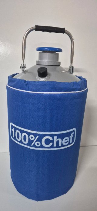 Contenedor Nitrógeno Líquido 10L 100%Chef