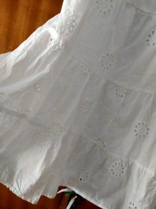 Vestido blanco mujer