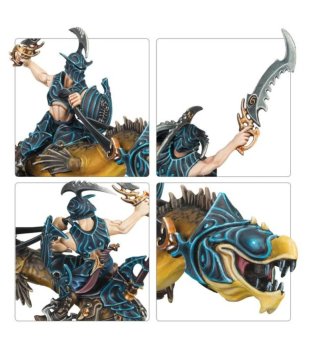 Akhelian Morrsarr Guard warhammer nuevos en matriz