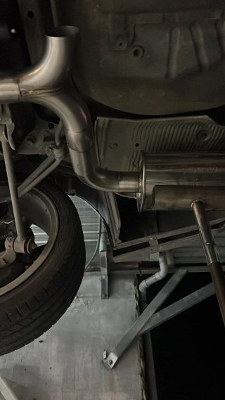 Linea de escape artesanal 2.5 Honda Accord