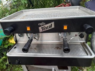 Cafetera Profesional Toscaf 2 Grupos + Molinillo