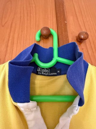 Polo Ralph Lauren Camiseta Rayas Azul Amarillo