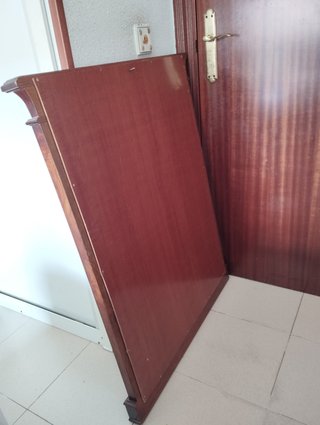 Espejo Madera Clásico Recibidor 75x98 cm