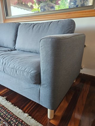 Sofá 3 plazas PÄRUP gris