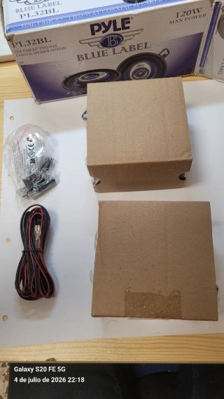 Altavoces Pyle Blue Label PL32BL 3.5