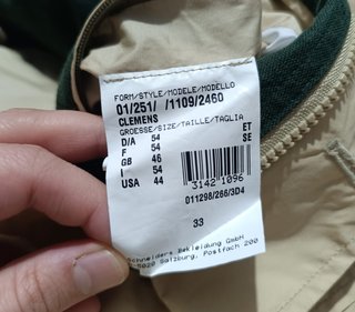 Chaqueta Gabardina Schneiders Salzburg – Talla XL