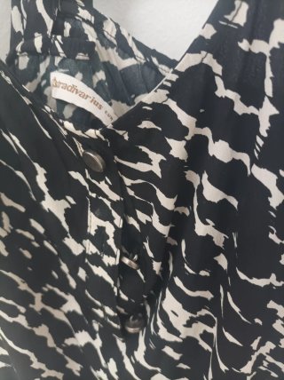 Lote Vestido Lunares y Mono Estampado Talla M