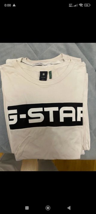 Camiseta G-Star Raw Blanca Talla L Nueva