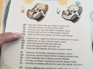 CAPA MAXI COSI AERO MOOVE SILLA BEBÉ