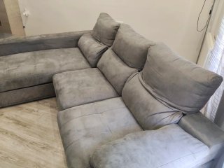 Sofá Chaise Longue Gris