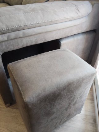 Sofá Chaise Longue Gris