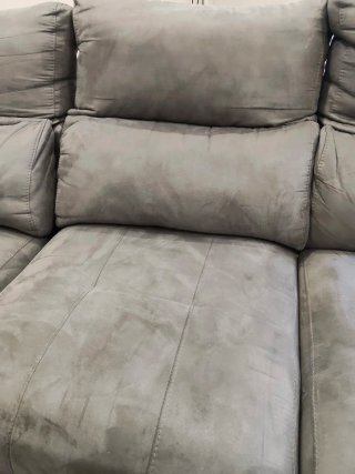 Sofá Chaise Longue Gris