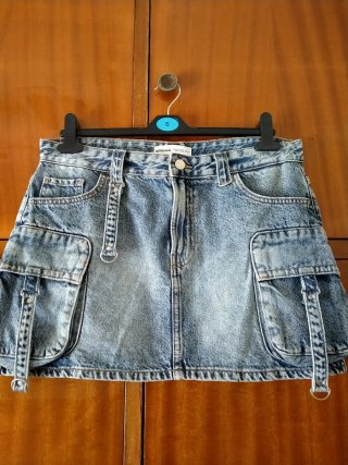 Falda vaquera de Bershka