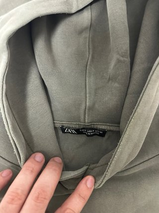 Zara Khaki Hoodie Limited Edition