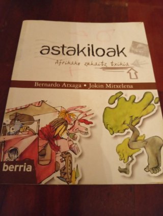 Euskeraz. Hauek eta besteetatik aukeratzea dago.