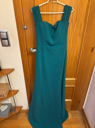 Vestido invitada boda verde