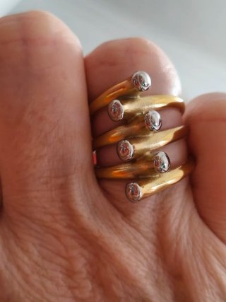 Anillo diseño acero