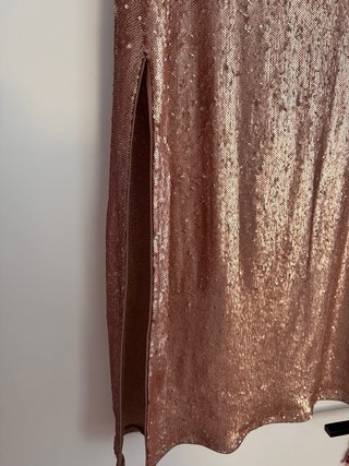 Falda Zara Lentejuelas Talla S