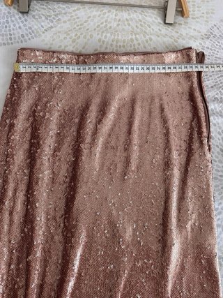 Falda Zara Lentejuelas Talla S