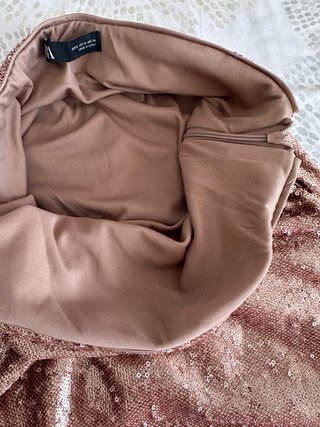 Falda Zara Lentejuelas Talla S