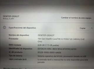 Ordenador portátil Primux gris
