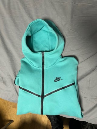 Nike Tech Fleece Conjunto Cyan Central Cee