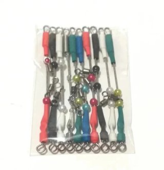 12 Plomos de Pesca Surfcasting,  Grapas, Urfes.