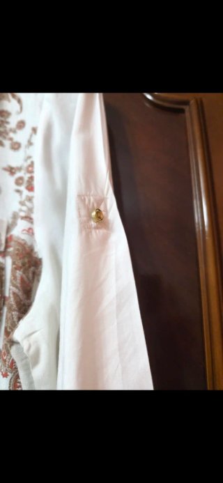 Camisa estampada amplia