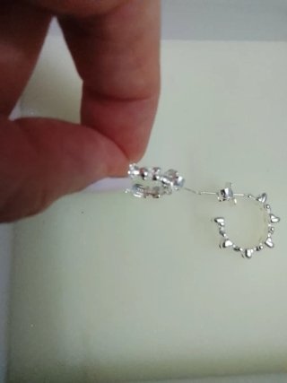 Pendientes aro Tous plata