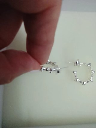 Pendientes aro Tous plata