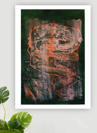 Cuadro abstracto arte moderno
