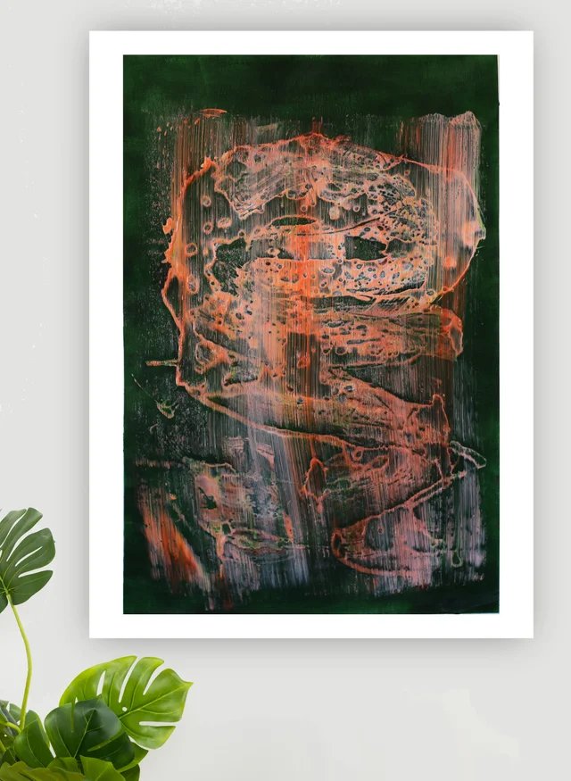 Cuadro abstracto arte moderno