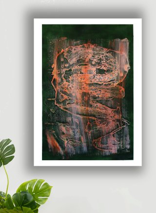 Cuadro abstracto arte moderno
