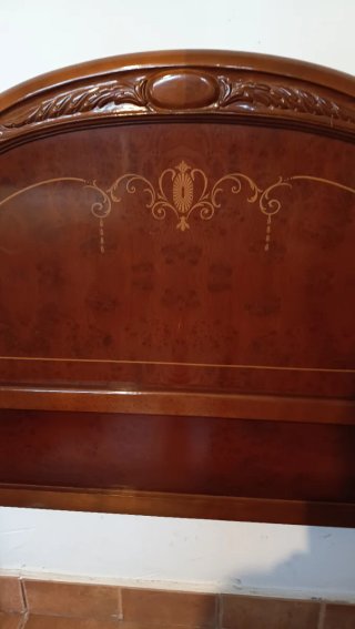 2 Cabeceros Madera Cama 90 cm