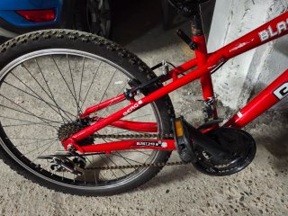 Bicicleta Roja Berg Blast 243