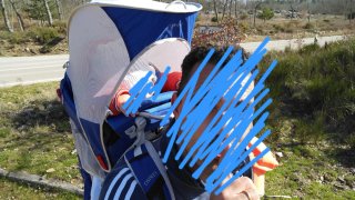 Mochila Portabebés Trekking Osprey Poco
