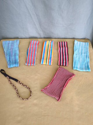 Conjunto de 7 faixas/fitas de cabelo