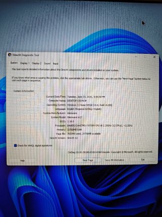 Alienware M17 i7 con NVIDIA GeForce RTX 2060, 32GB RAM